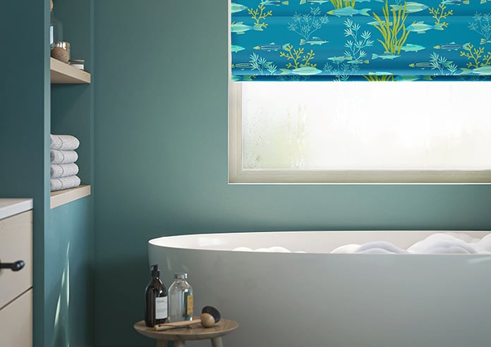 Shallows, Aquarius - Motorised Roman Blind - Image 5